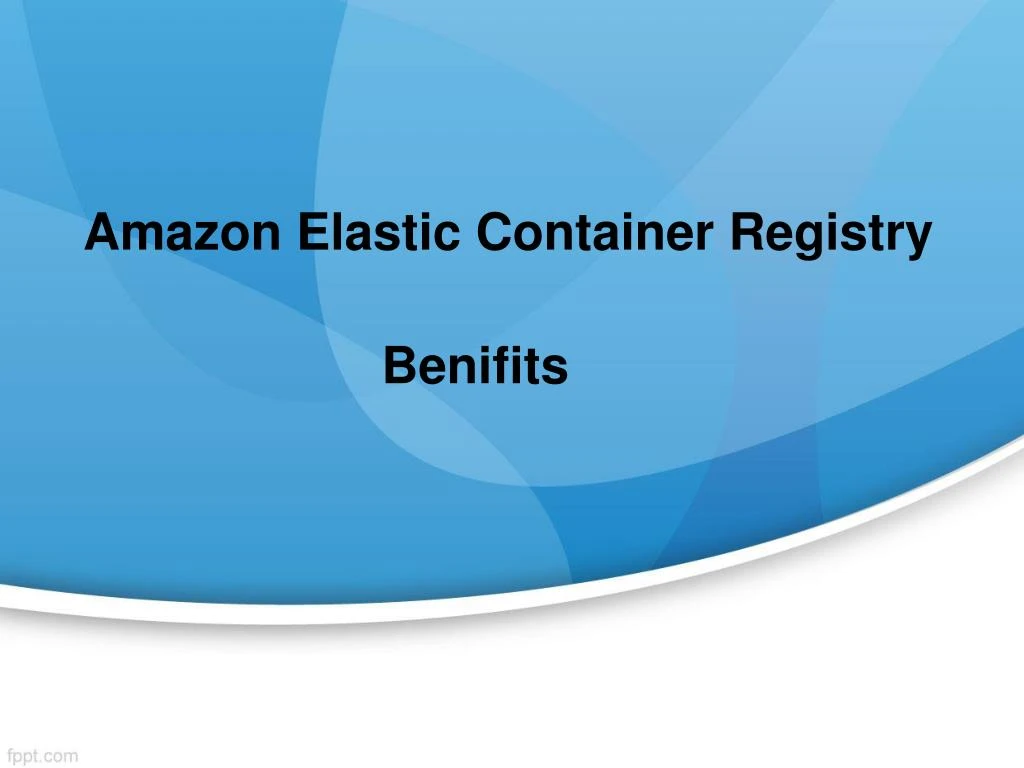 amazon elastic container registry