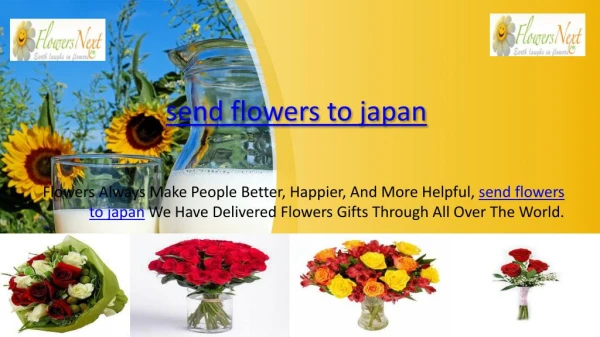 send flowers to japan