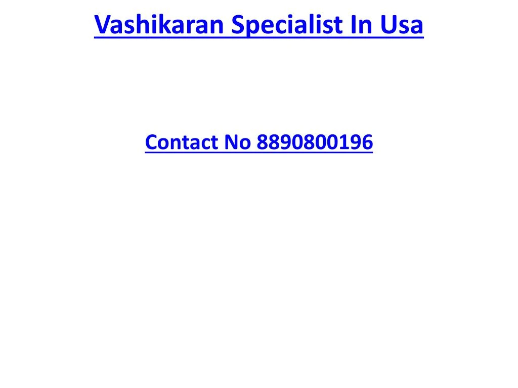 vashikaran specialist in usa