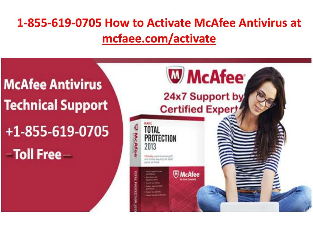 1 855 619 0705 how to activate mcafee antivirus