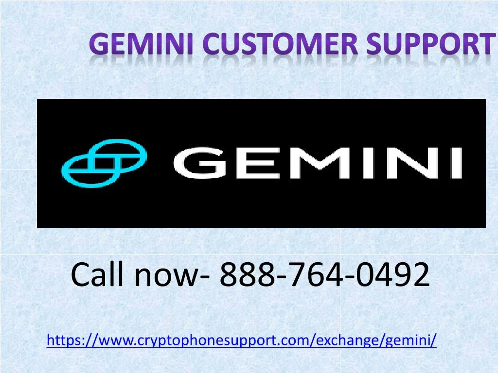 gemini customer support