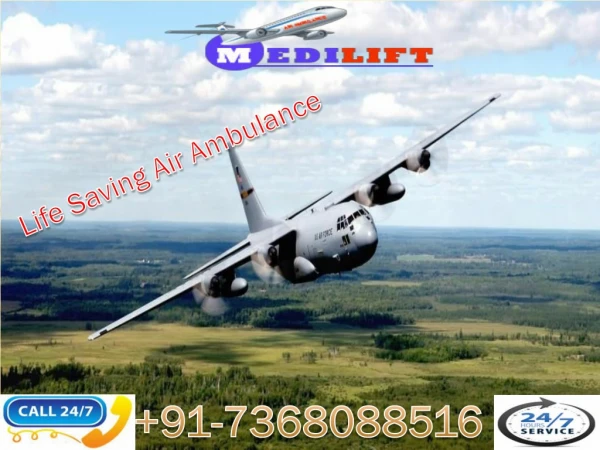 Trusted and Finest Air Ambulance Service in Delhi with Doctor