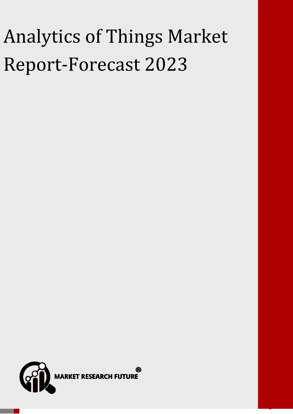 analytics of things marketreport forecast 2023