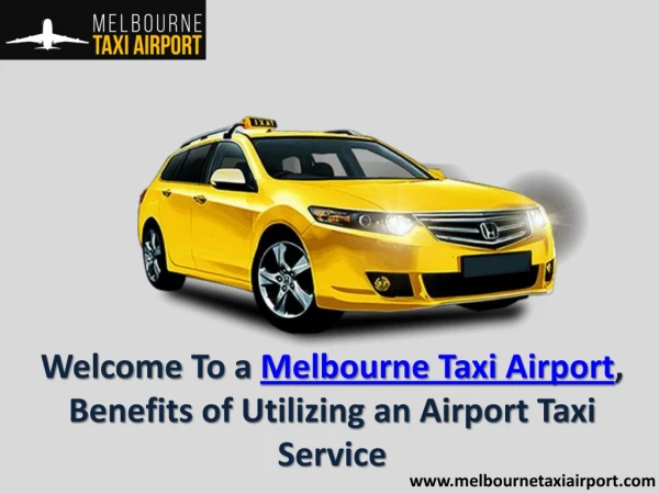 Book Cheap Taxi Cab to Melbourne Airport