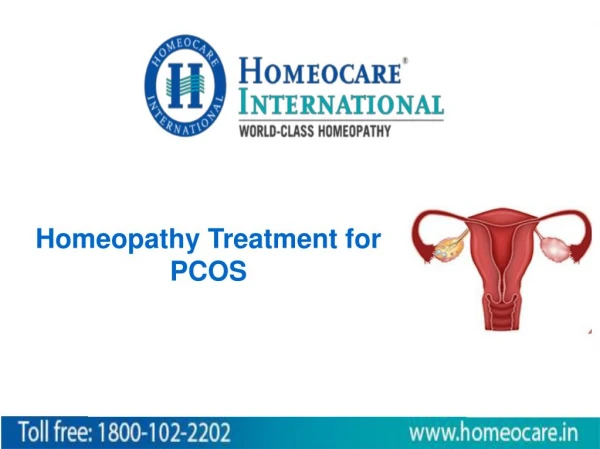 Solve PCOS Problem Through Homeopathy