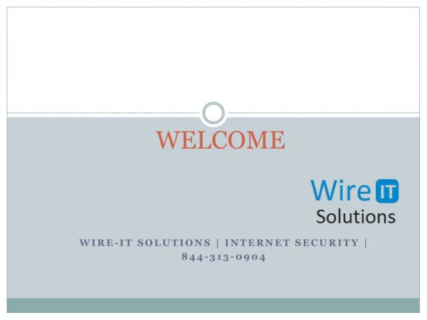 Wire-IT Solutions | Tech Services | 8443130904