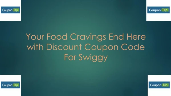 Your Food Cravings End Here with Discount Coupon