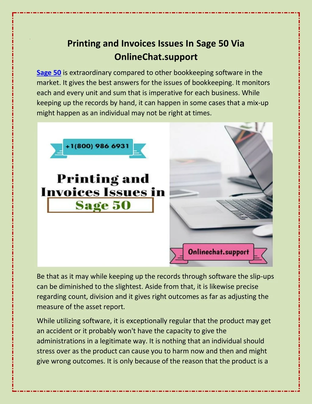 printing and invoices issues in sage