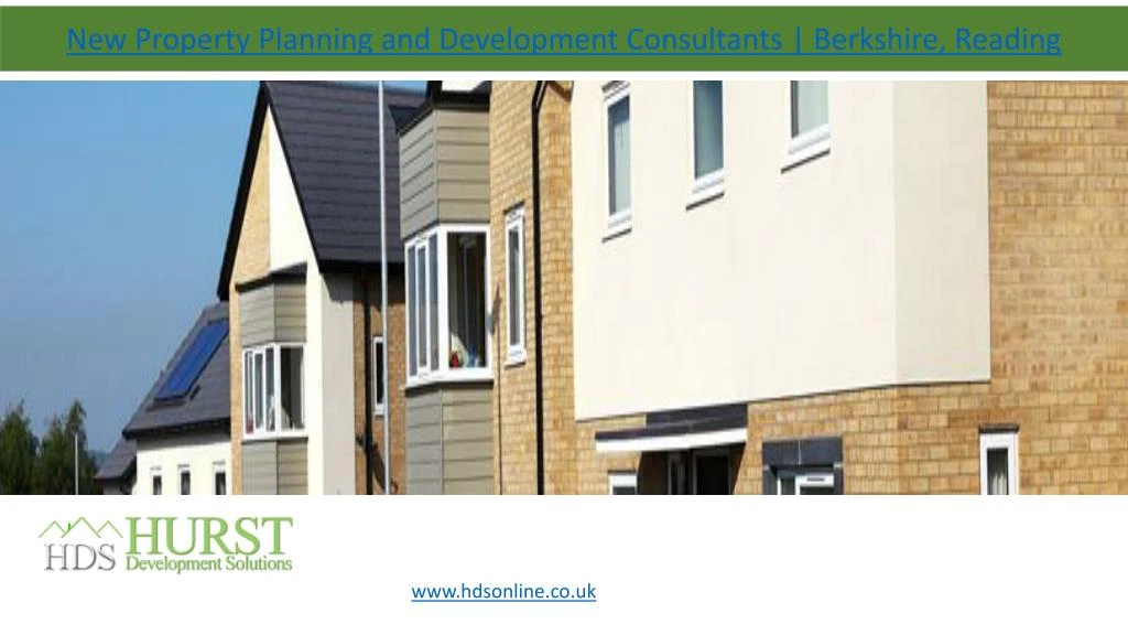 new property planning and development consultants