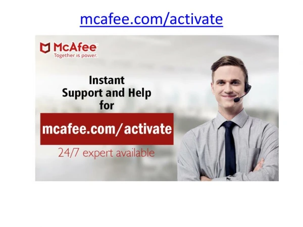mcafee.com/activate - Download and Activate McAfee Product Online