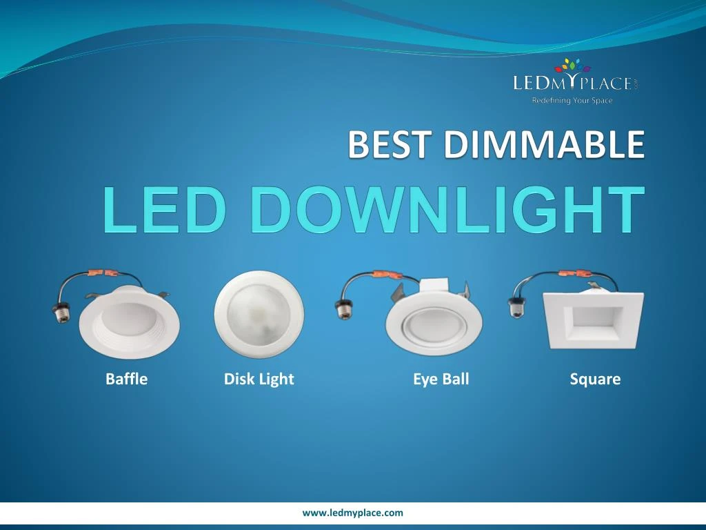 best dimmable led downlight