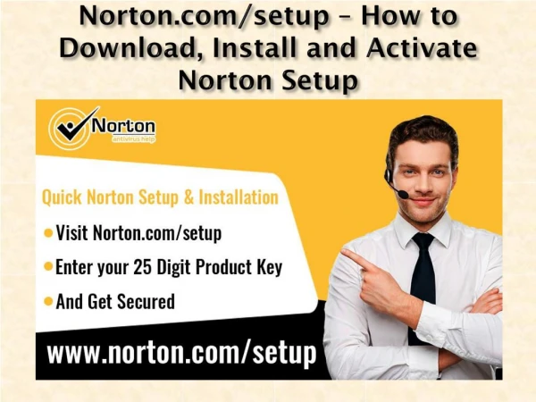 norton.com/setup - Download and Install Norton Setup