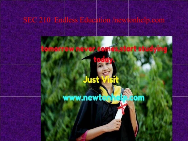 sec 210 endless education newtonhelp com