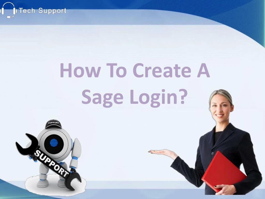 how to create a sage login