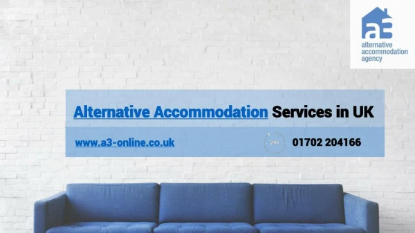 Alternative accommodation agency | UK