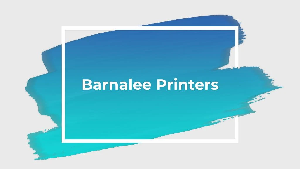 barnalee printers