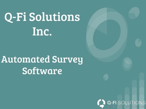 Data Collection Software - Q-Fi Solutions Inc