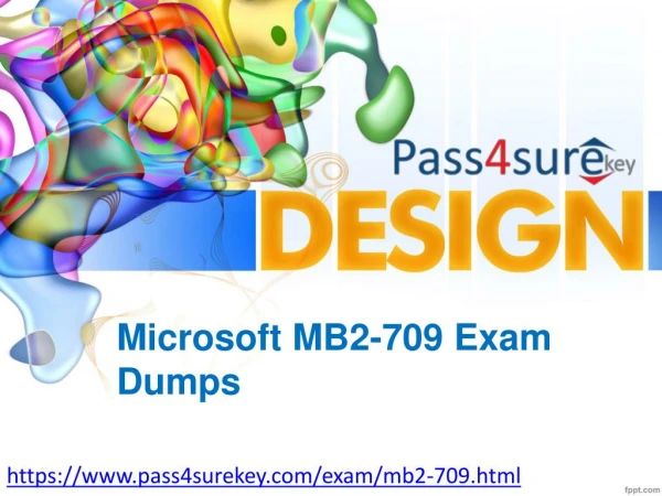 Microsoft MB2-709 exam