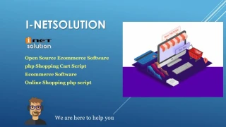 Top features of Ecommerce Software | Online Shopping php script - slide 1