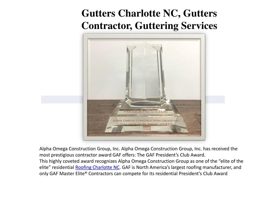 gutters charlotte nc gutters contractor guttering