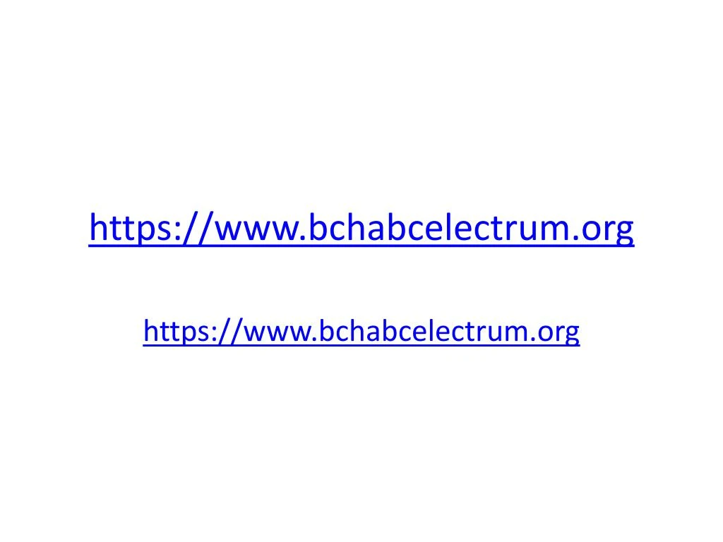 https www bchabcelectrum org