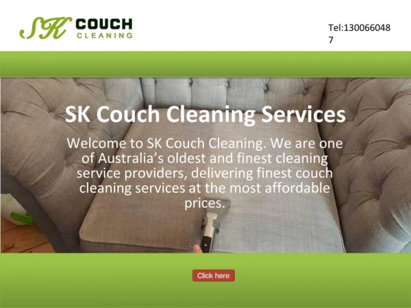 SK Couch Cleaning
