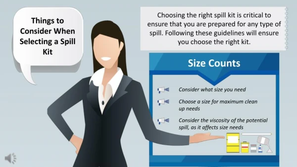 Things to Consider When Selecting a Spill Kit