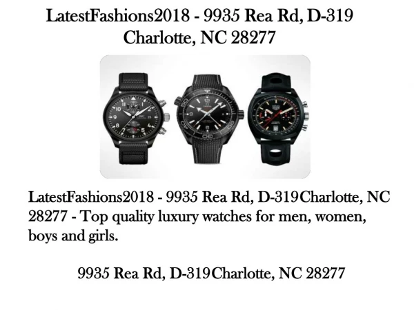 LatestFashions2018 Shop All Watches
