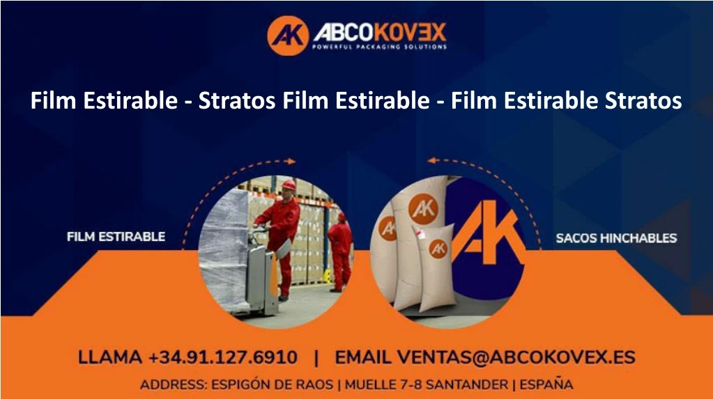 film estirable stratos film estirable film