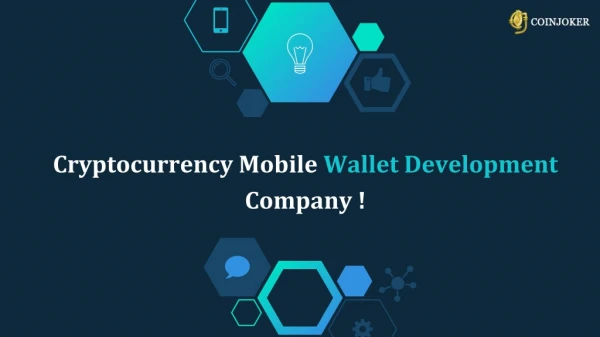 Cryptocurrency Mobile Wallet Development Company