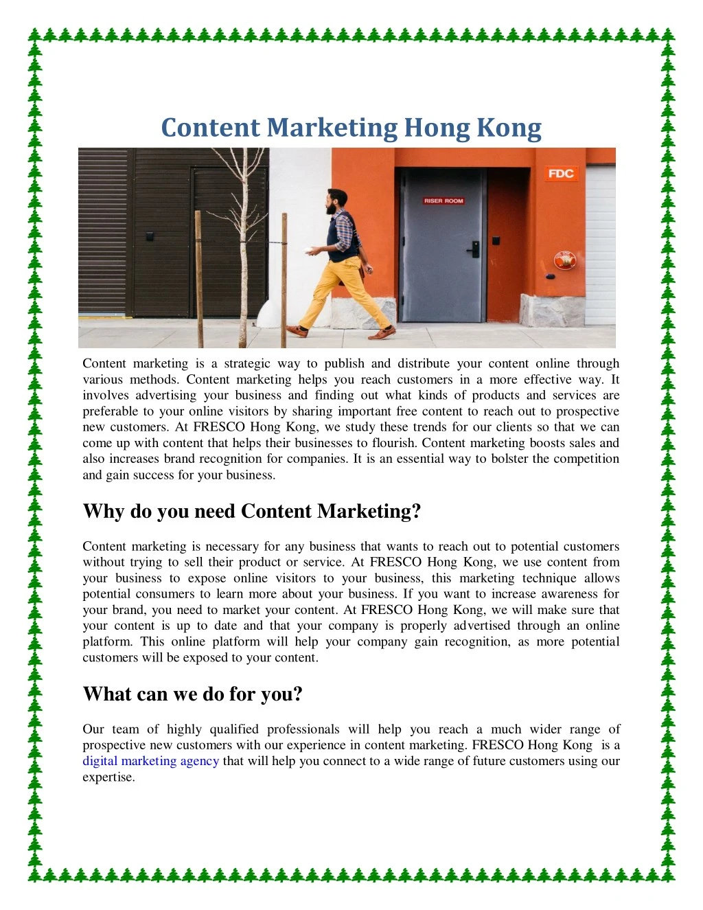content marketing hong kong