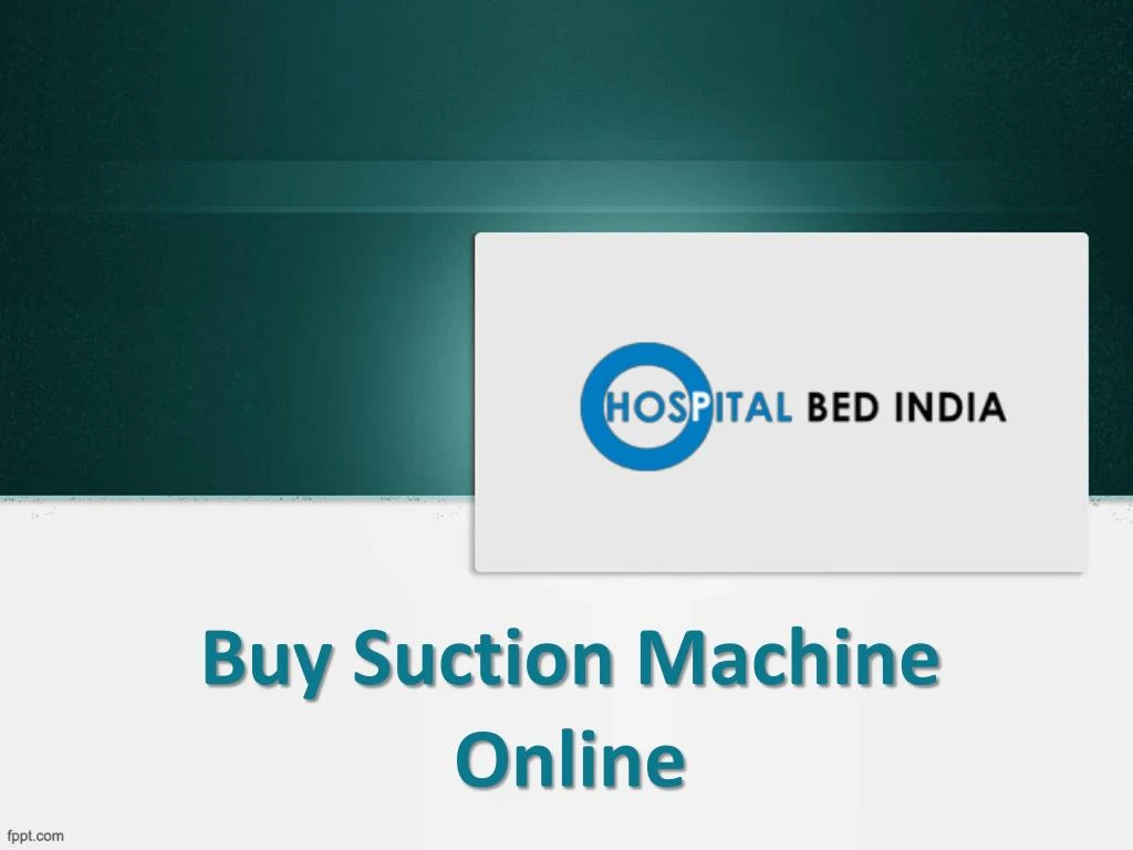 buy suction machine online