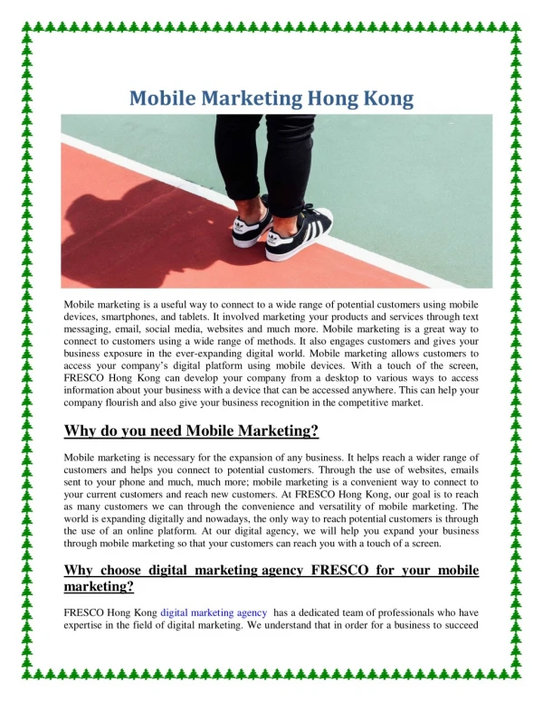 Mobile Marketing Hong Kong