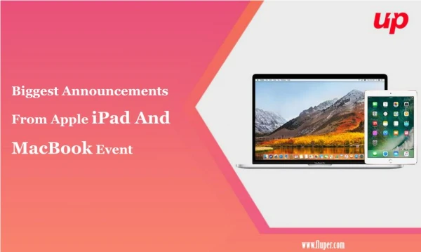 Latest announcements from Apple’s iPad and MacBook Event