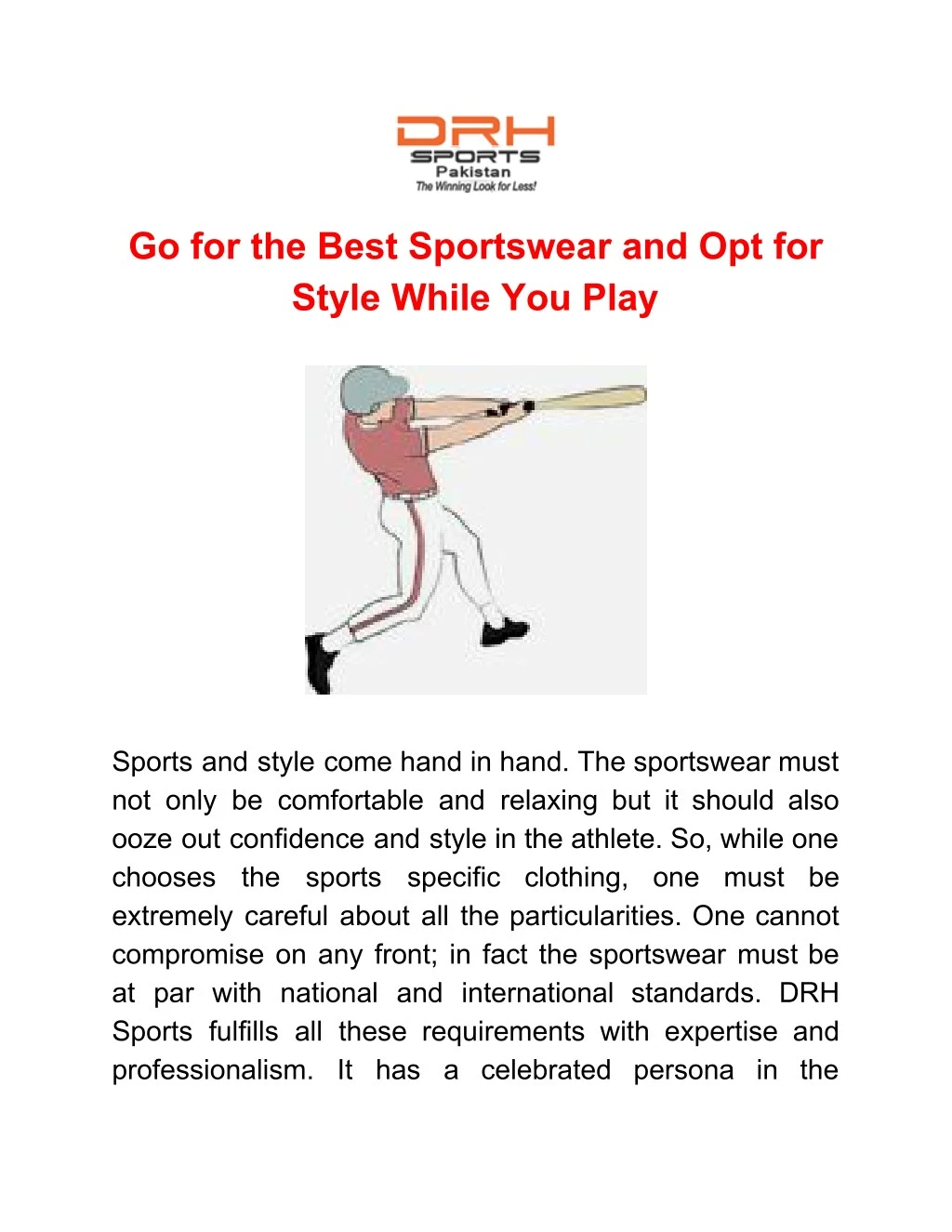 go for the best sportswear and opt for style