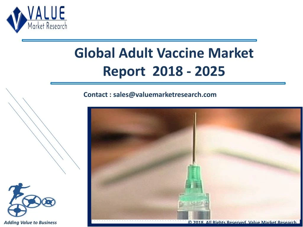 global adult vaccine market report 2018 2025