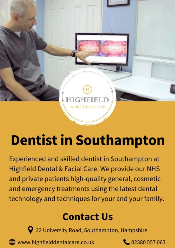 Dentist in Southampton