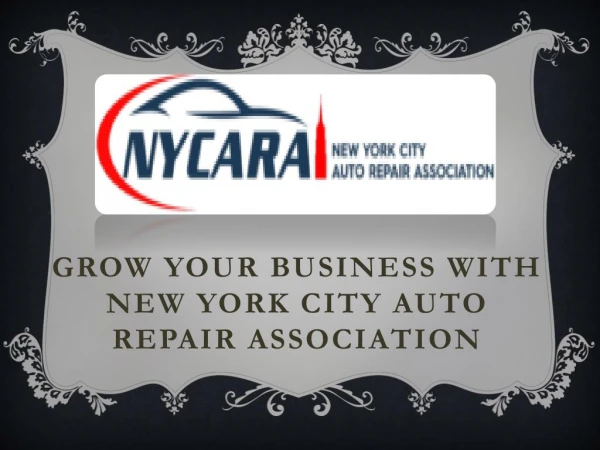 The pioneer auto repair trade organization to help the auto industry