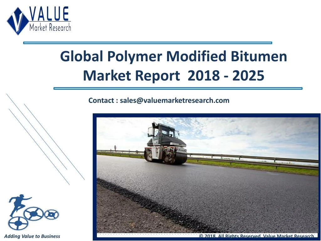 global polymer modified bitumen market report
