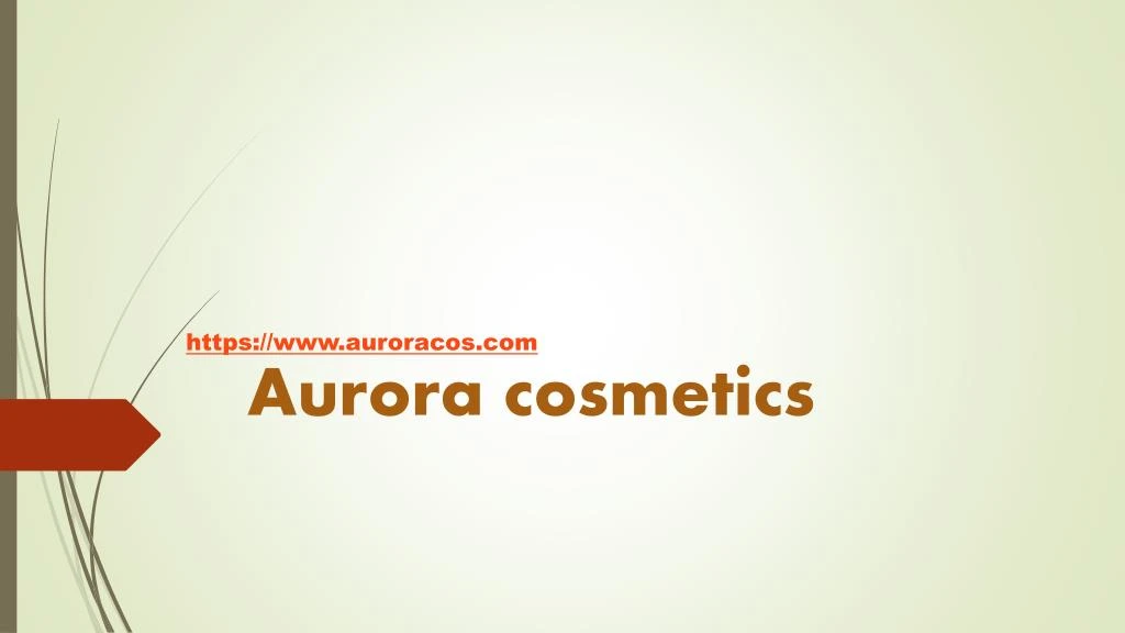 aurora cosmetics