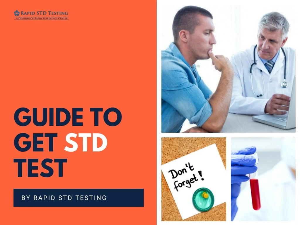 guide to get std test
