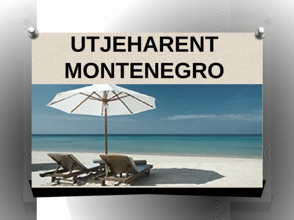Montenegro vacation resorts