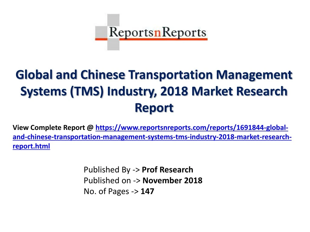 global and chinese transportation management
