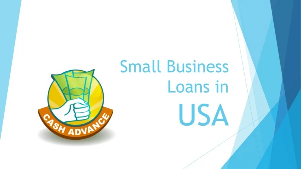 Small Business Loans in USA