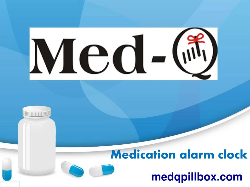 medication alarm clock