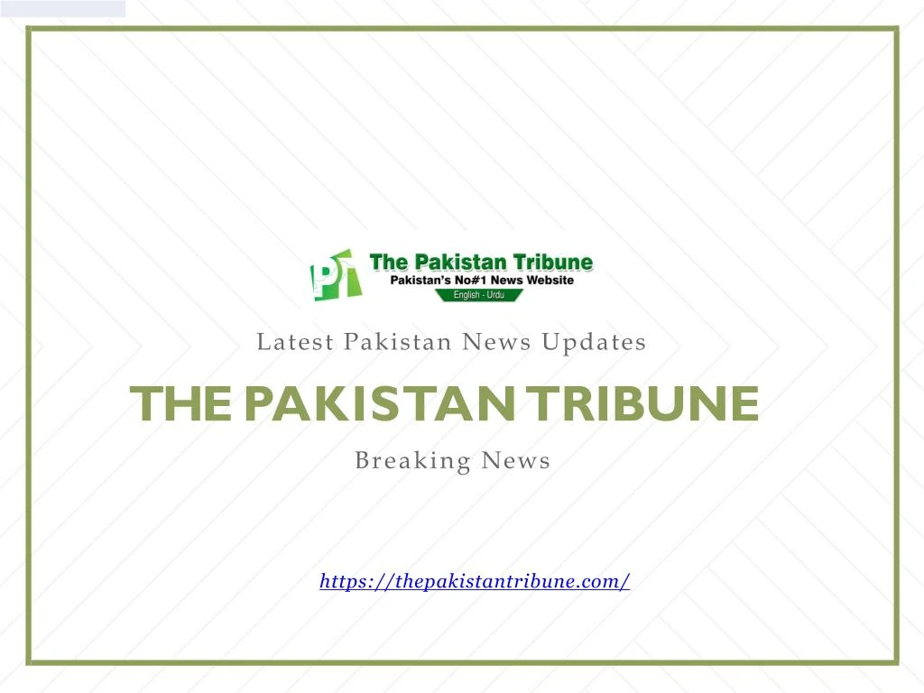 latest pakistan news updates
