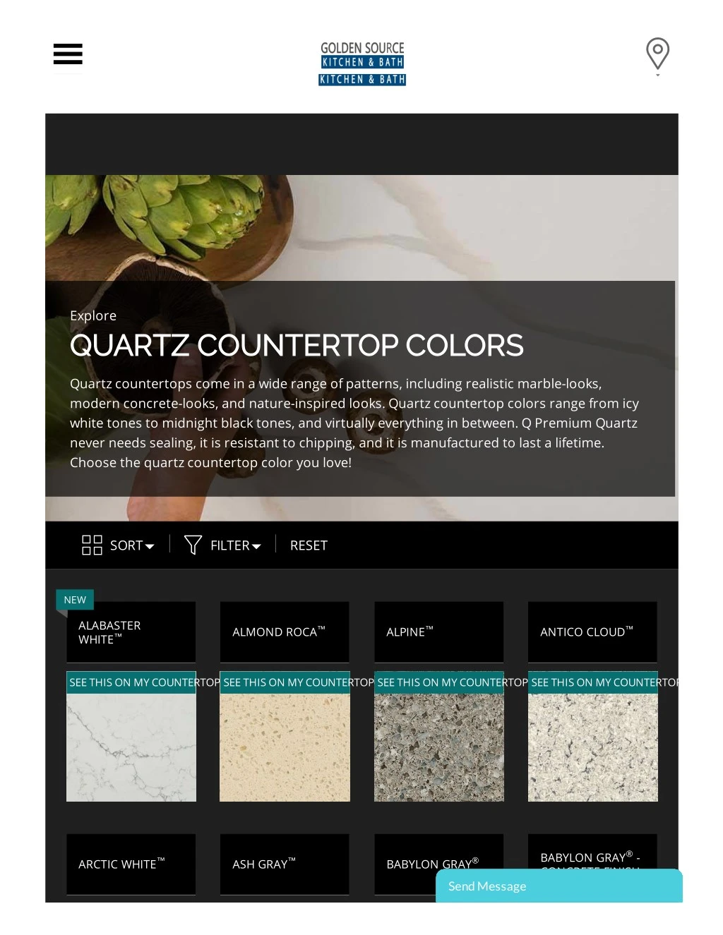 explore quartz countertop colors quartz