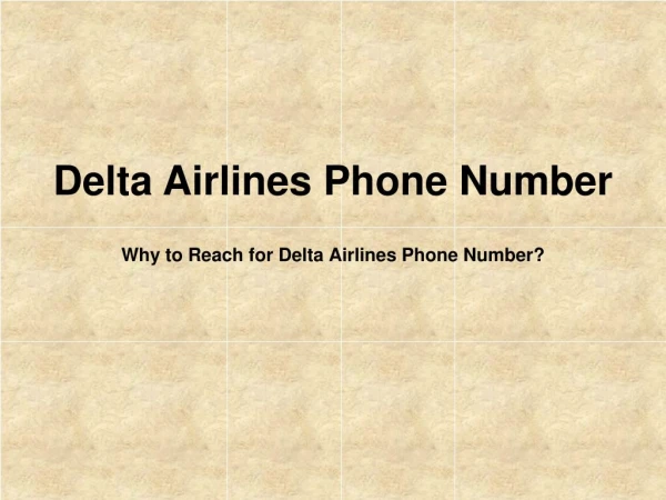 To Know the Best Air Fares, Call Delta Airlines Phone Number