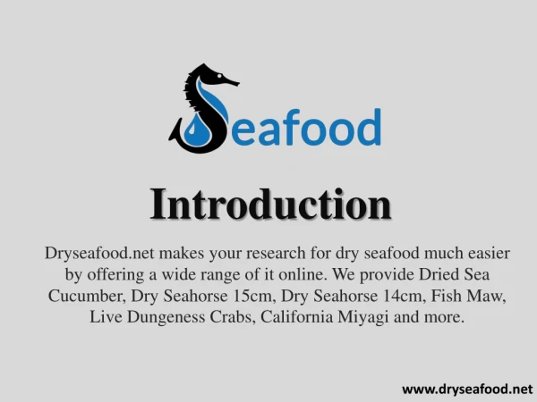 How to Buy Best Quality Fresh Dry Seafood Online
