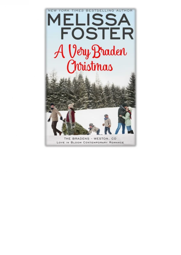 [PDF] Free Download A Very Braden Christmas By Melissa Foster